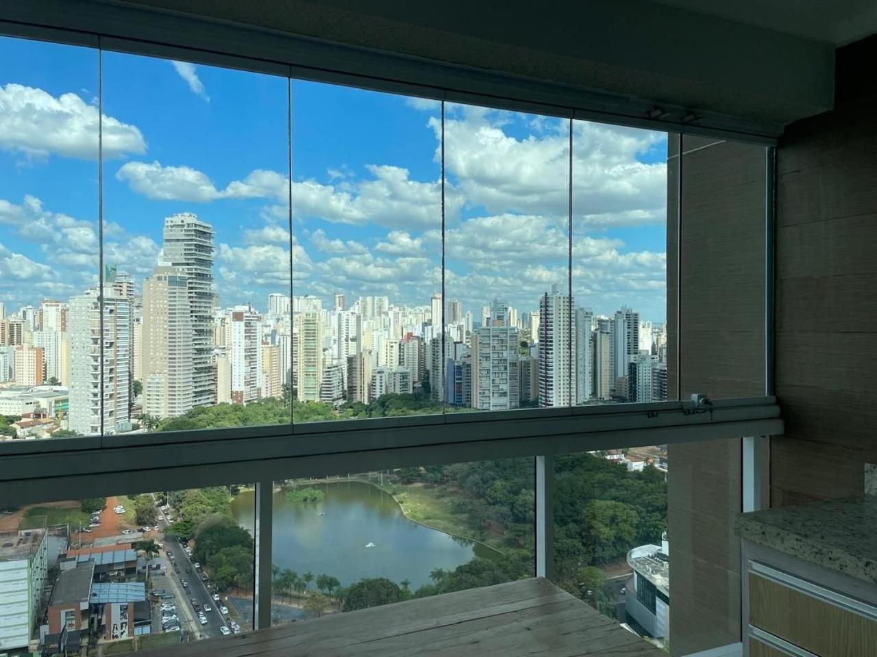 Moderno Flat Com Vista Para O Parque Vaca Brava Goiânia Εξωτερικό φωτογραφία